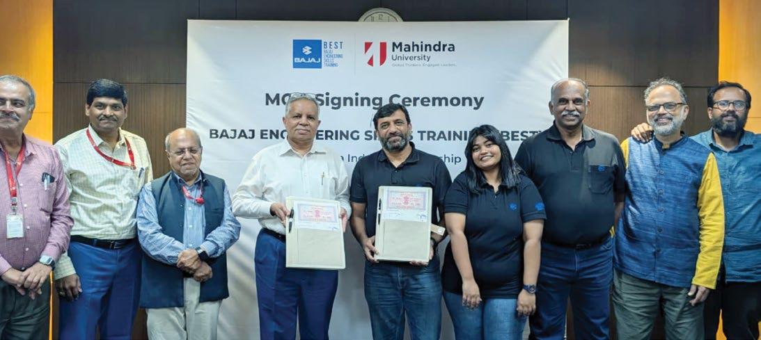Mahindra University Partners With Bajaj Auto To Host BESTCentre